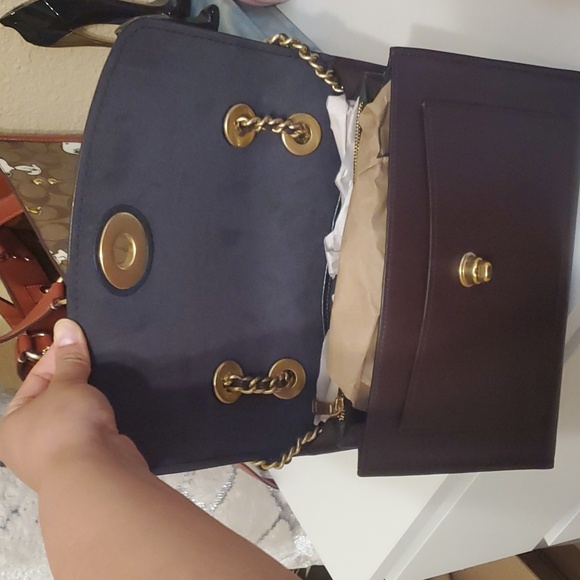 Coach Parker Bag in Oxblood - Picture 5 of 6